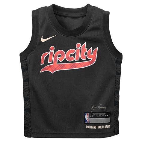 portland trail blazers nike replica infant/toddler boys' nba bodysuit|newborn nike jersey.